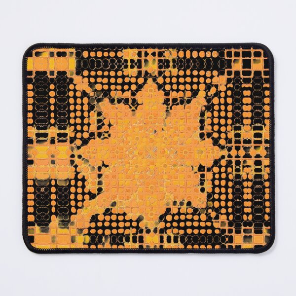 Item preview, Dotty distorted sunflower tile designed and sold by bekki smith.