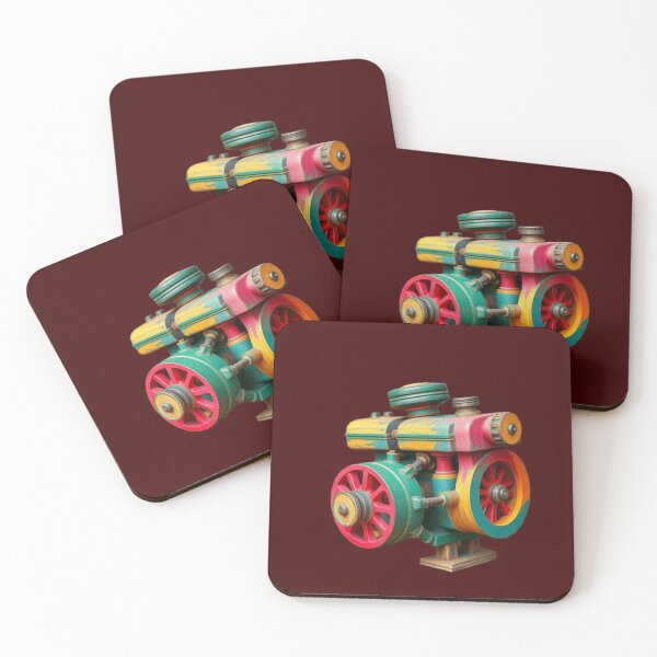 Item preview, Vibrant Multi-Color motor wooden  designed and sold by Catana lover.