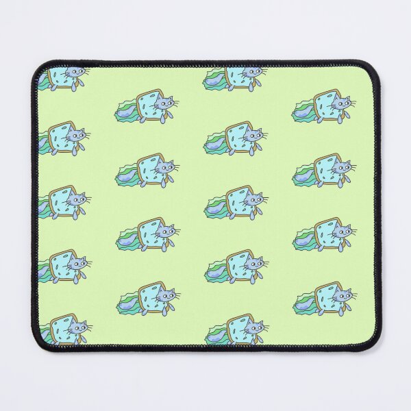 Item preview, Cute Derpy Poptart Cat: Blue Mint designed and sold by KitKattyDesigns.