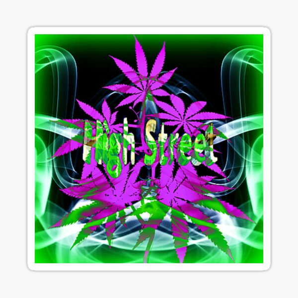 High Street Sticker