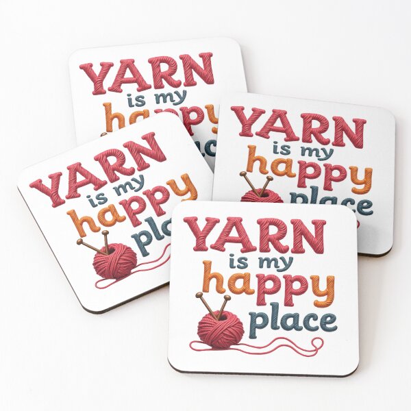 Item preview, Yarn Is My Happy Place designed and sold by MagicWander.