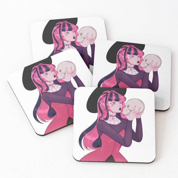 Item preview, draculaura holding a skull designed and sold by killunaa.