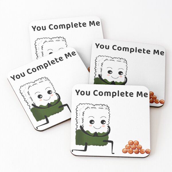 Item preview, You Complete Me Sushi & Ikura  designed and sold by daphsam.