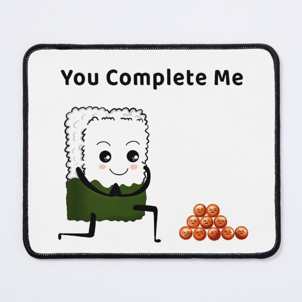 Item preview, You Complete Me Sushi & Ikura designed and sold by daphsam.