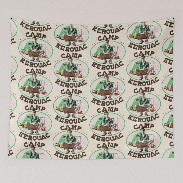 Item preview, Camp Kerouac - Jack Kerouac Fan Art designed and sold by ourkid.