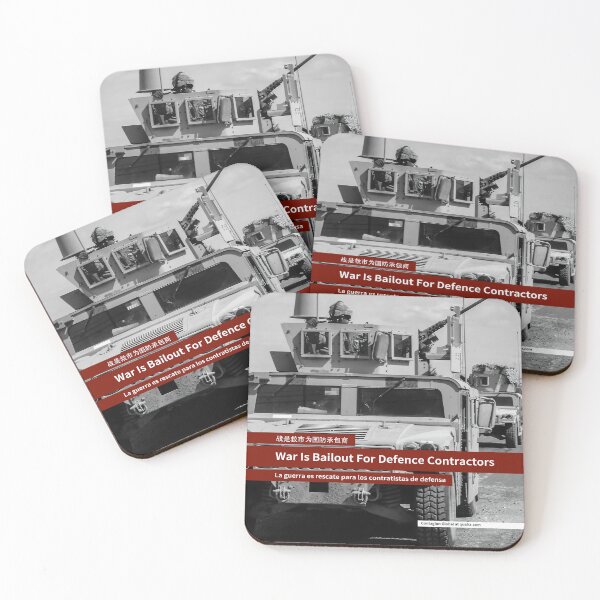 Item preview, War is bailout for defence contractors designed and sold by Quahx.