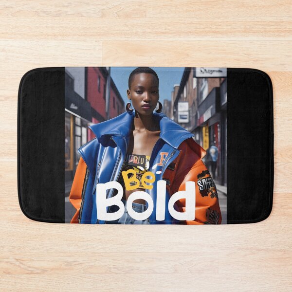 Item preview, Be Bold: Striking Afrocentric Street Style Fashion Portrait designed and sold by QPTheeArtist.