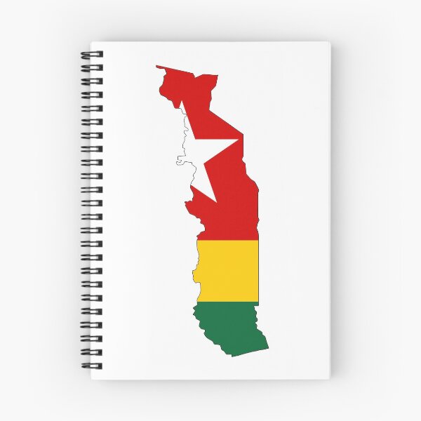 Item preview, Togo  flag map designed and sold by tony4urban.