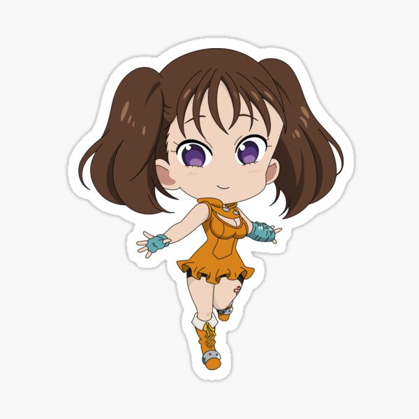 Chibi Diane Pegatina