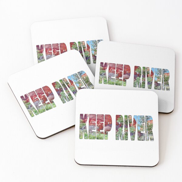 Item preview, KEEP RIVER - National Park NT Australia Palms Red Cliffs designed and sold by Adam Gormley.