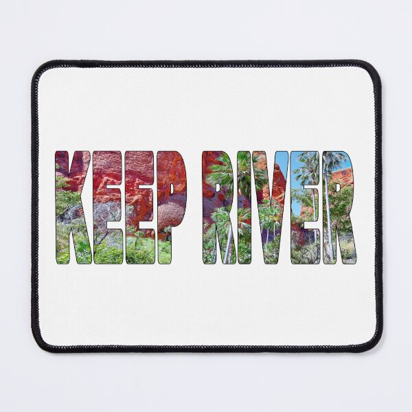 Item preview, KEEP RIVER - National Park NT Australia Palms Red Cliffs designed and sold by Adam Gormley.