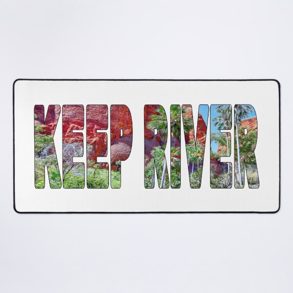 Item preview, KEEP RIVER - National Park NT Australia Palms Red Cliffs designed and sold by Adam Gormley.