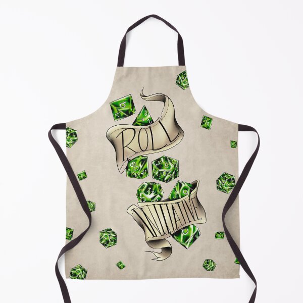 Item preview, DnD Roll Initiative (green) designed and sold by RetroCoven.