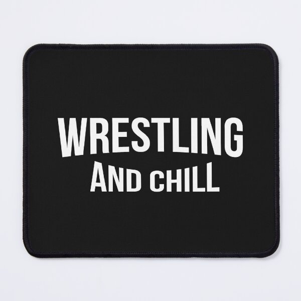 Item preview, Wrestling and Chill (variant) designed and sold by wlsdesigns.
