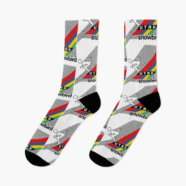 Item preview, Snowbird Retro Stripe Skiing Resort designed and sold by ourkid.