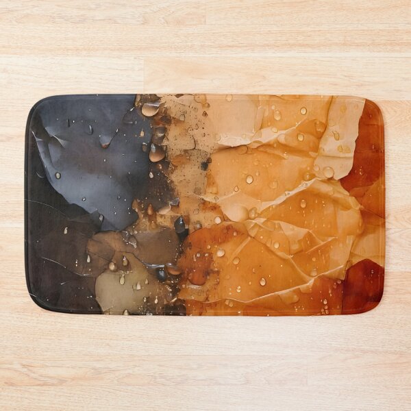 Item preview, A textured abstract background with contrasting shades of gray and orange resembling a rough surface designed and sold by homydesign.