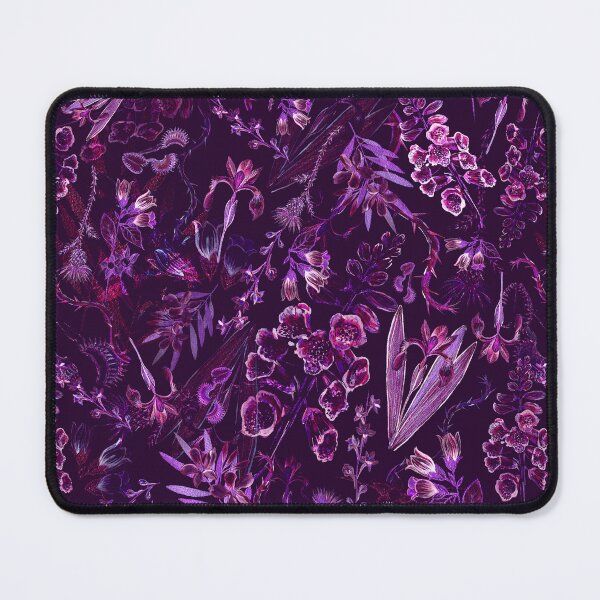Item preview, Fierce Flowers in Magenta designed and sold by 3willows.