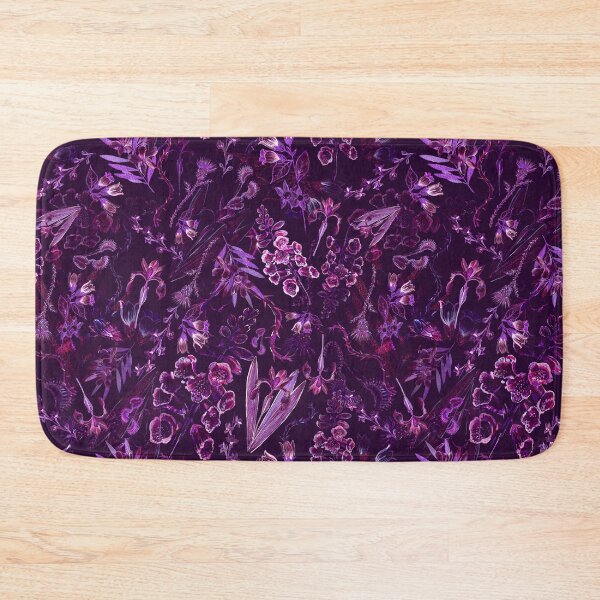 Item preview, Fierce Flowers in Magenta designed and sold by 3willows.