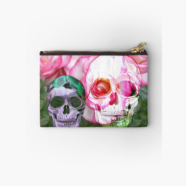 Aperçu de l'œuvre Skulls and roses  "I'm watching you" créée et vendue par JoAnnFineArt.
