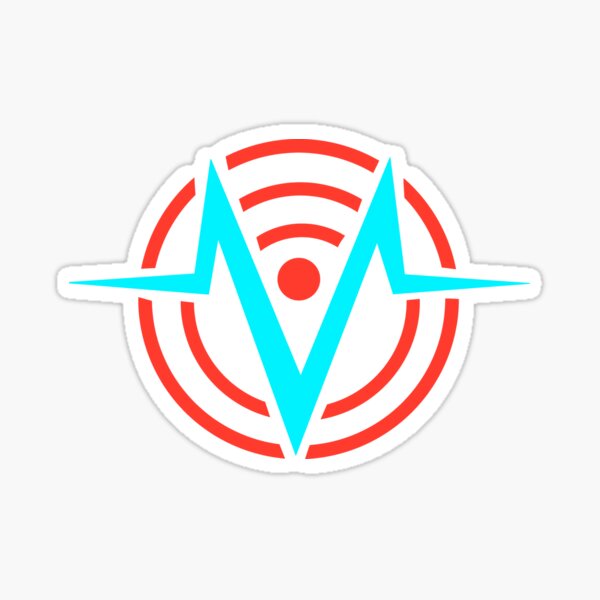 Vox VoxTek Logo Hazbin Sticker