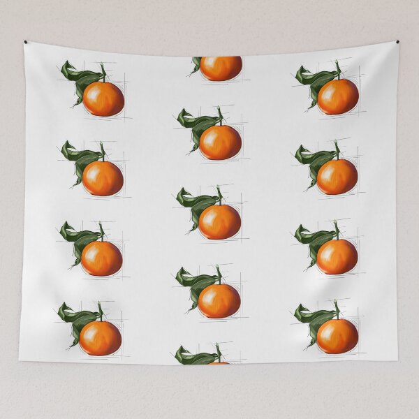 Item preview, Tangerine vitamins sketch designed and sold by Maryart8.