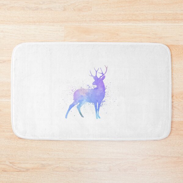Item preview, Pastel Paint Splatter Deer Art  designed and sold by Julia McMullen.