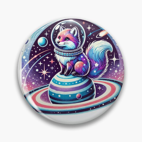 Item preview, Galaxy Fox Explorer - Cosmic Animal Adventure designed and sold by Designeerguy.