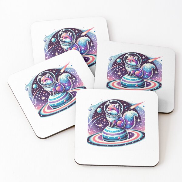 Item preview, Galaxy Fox Explorer - Cosmic Animal Adventure designed and sold by Designeerguy.
