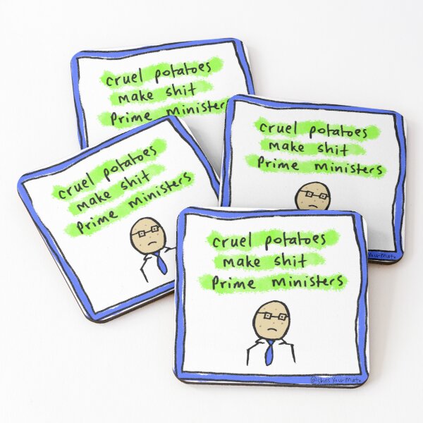 Item preview, Cruel Potatoes Australian Election Ausvotes and Auspol 2025 designed and sold by urkiddingm8.