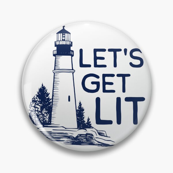Item preview, Let's Get Lit Lighthouse designed and sold by darkskydelights.
