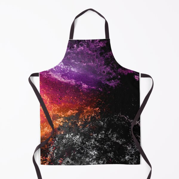 Item preview, Vibrant mix of purple, orange, and yellow hues create an abstract, cloud-like painting designed and sold by homydesign.