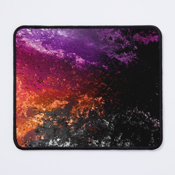 Item preview, Vibrant mix of purple, orange, and yellow hues create an abstract, cloud-like painting designed and sold by homydesign.