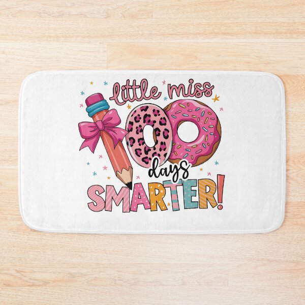 Item preview, Little Miss 100 Days Smarter: Donut-Loving Scholar's Pencil Party Item designed and sold by Shabby Script Archive | Digital Designer .
