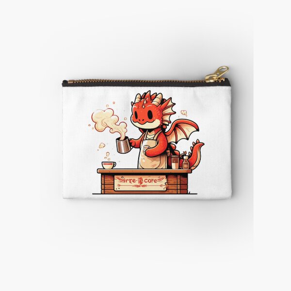 Item preview, Dragon Barista - Fire-Brewed Coffee Art designed and sold by Designeerguy.