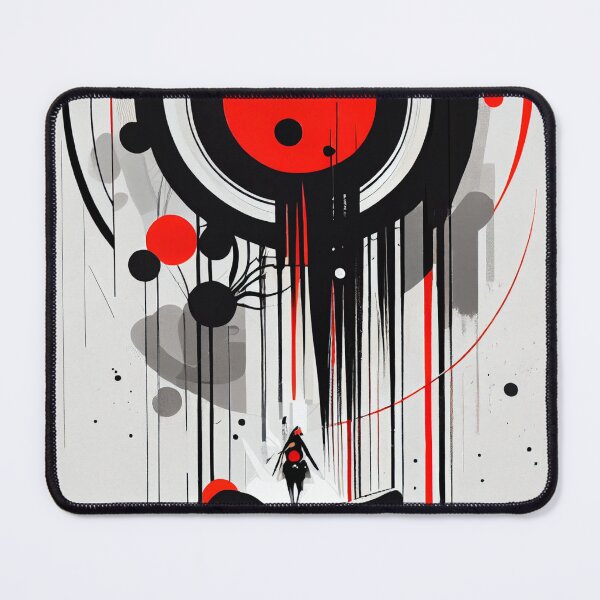 Item preview, Velocity in Motion: A Dynamic Abstract Geometric Masterpiece designed and sold by ZGigerBarker.