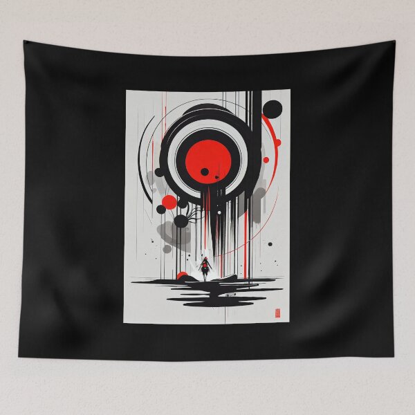 Item preview, Velocity in Motion: A Dynamic Abstract Geometric Masterpiece designed and sold by ZGigerBarker.