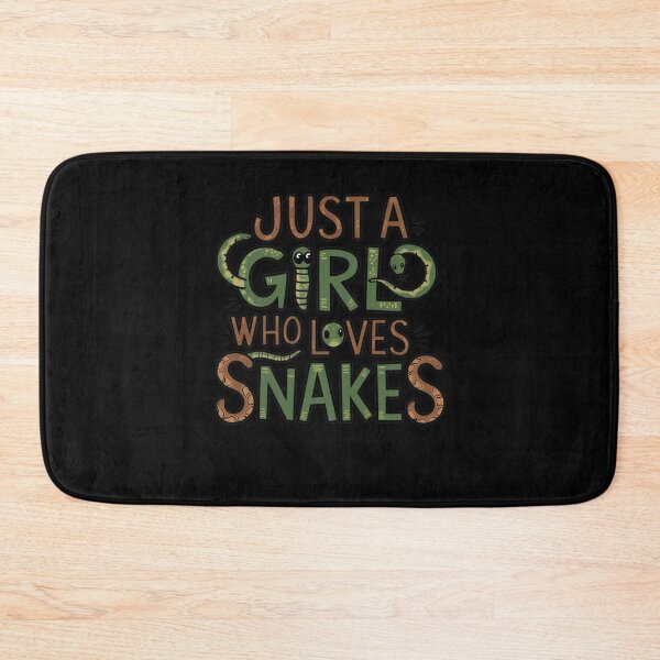 Item preview, Just a Girl Who Loves Snakes designed and sold by Mateusz Majcherek.