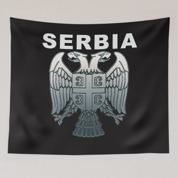 Item preview, Serbian Eagle Deluxe Classic Coat of Arms Design designed and sold by merchhost.