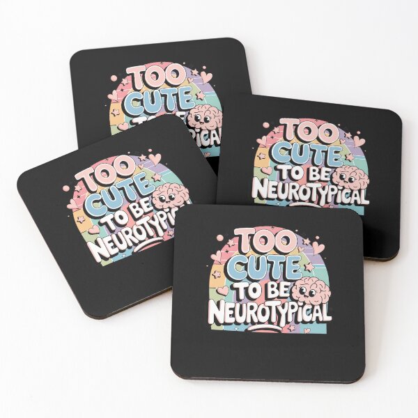 Item preview, Too Cute to Be Neurotypical designed and sold by Mateusz Majcherek.