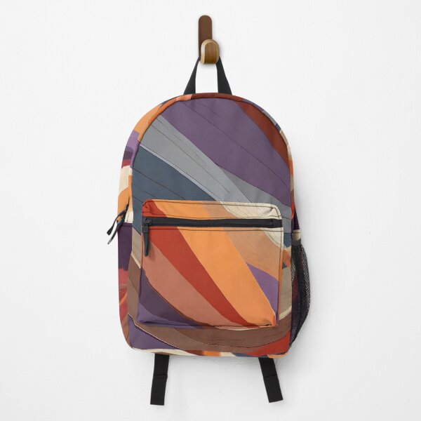 Item preview, Abstract swirls of orange, purple, and blue dance in a harmonious symphony designed and sold by homydesign.