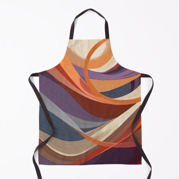 Item preview, Abstract swirls of orange, purple, and blue dance in a harmonious symphony designed and sold by homydesign.