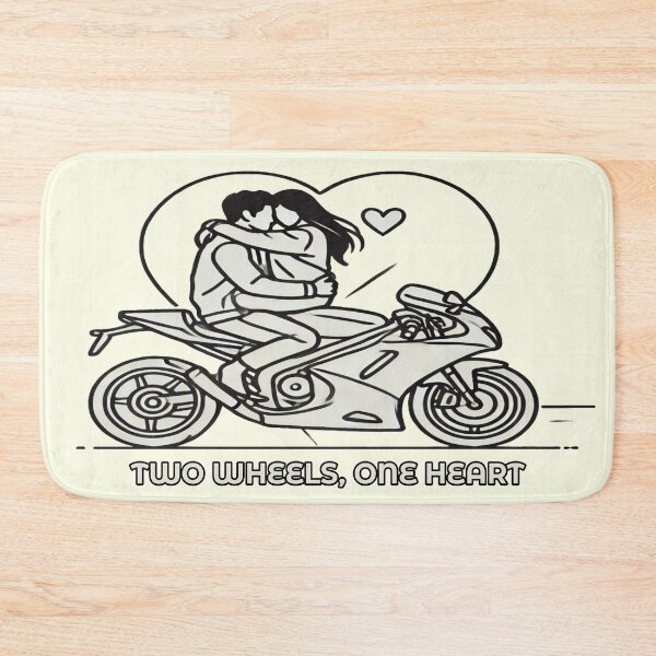 Item preview, LOVE COUPLE ON MOTORBIKE designed and sold by Rajasekar.