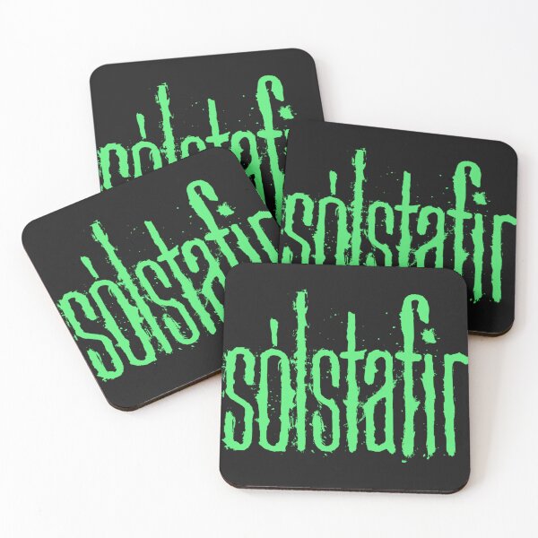 Item preview, SOLTAFIR BLACK METAL LOGO ART designed and sold by MetalRockProg.