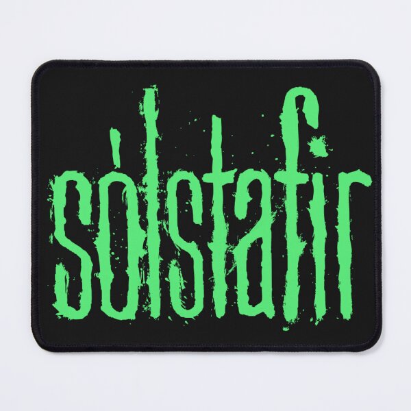 Item preview, SOLTAFIR BLACK METAL LOGO ART designed and sold by MetalRockProg.