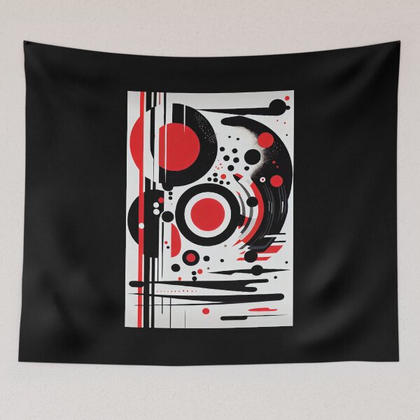 Item preview, Vector Momentum: A High-Energy Abstract Composition designed and sold by ZGigerBarker.