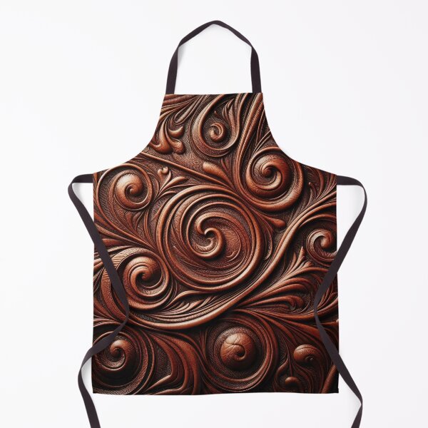 Item preview, Intricate leather carving patterns with a deep, rich texture designed and sold by homydesign.