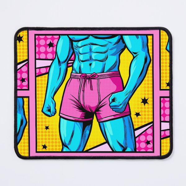 Item preview, Pop Art Toned Man in Boxers designed and sold by Ghost on Toast.