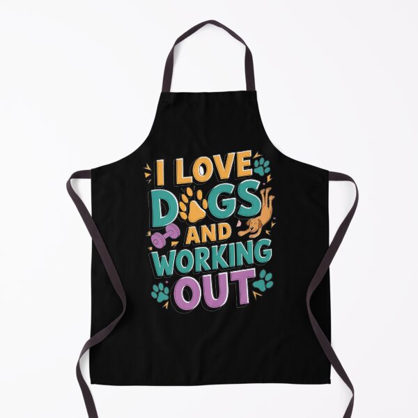 Item preview, I love dogs and working out designed and sold by Mateusz Majcherek.