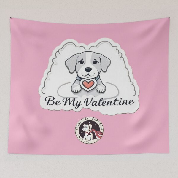 Item preview, Puppy Love Sticker designed and sold by TedArtEmporium.