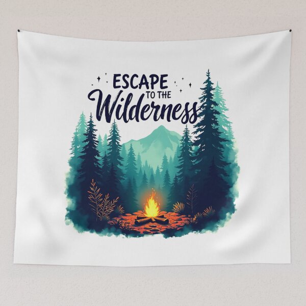 Item preview, Escape to the Wilderness – Campfire Mountain Adventure designed and sold by Taans-Creation.